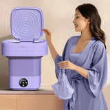 13L Folding Washing Machine Portable Washer Deep Cleaning