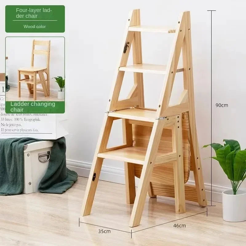 Folding Aluminium Ladders Portable Ladder Wooden Chairs