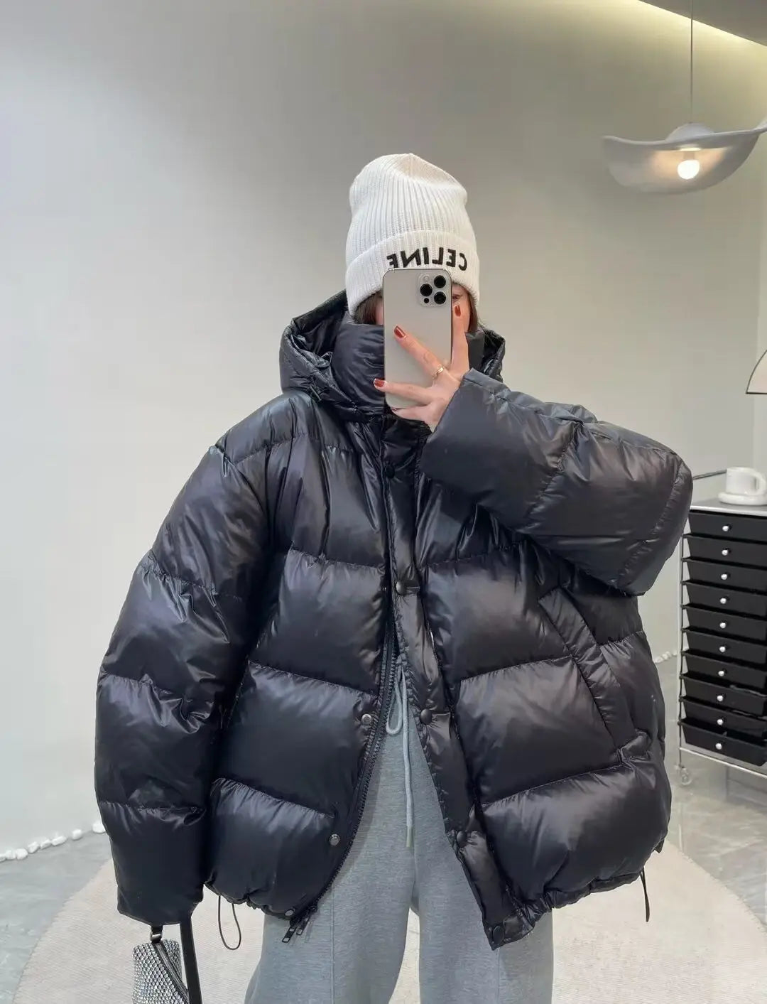 Duck Down Jacket Women Fall Winter 2023