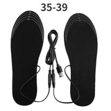 USB Rechargeable Heated Insoles Size 35-46 DIY Customizable