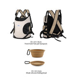 Puppy Kitten Travel Chest Sling Bag Pet Front