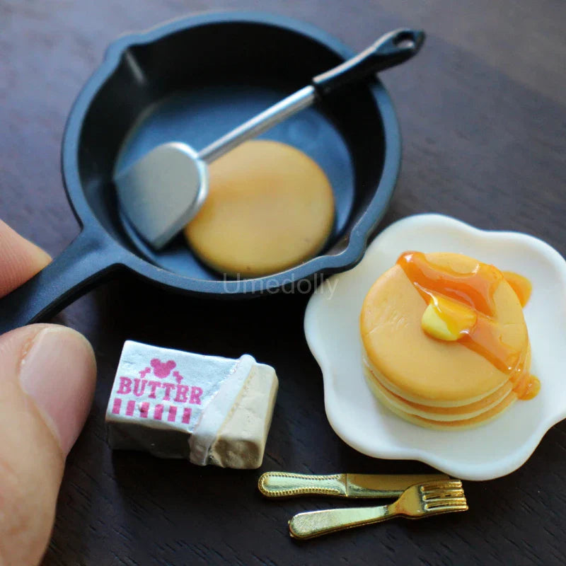 1 Set 1/6 Scale Miniature Dollhouse Muffin Butter