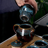 Creative Portable Travel Tea Set With Tea Bag