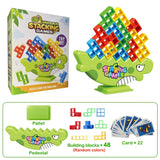 Puzzle Tetra Tower Game Fun Balance Stacking Building