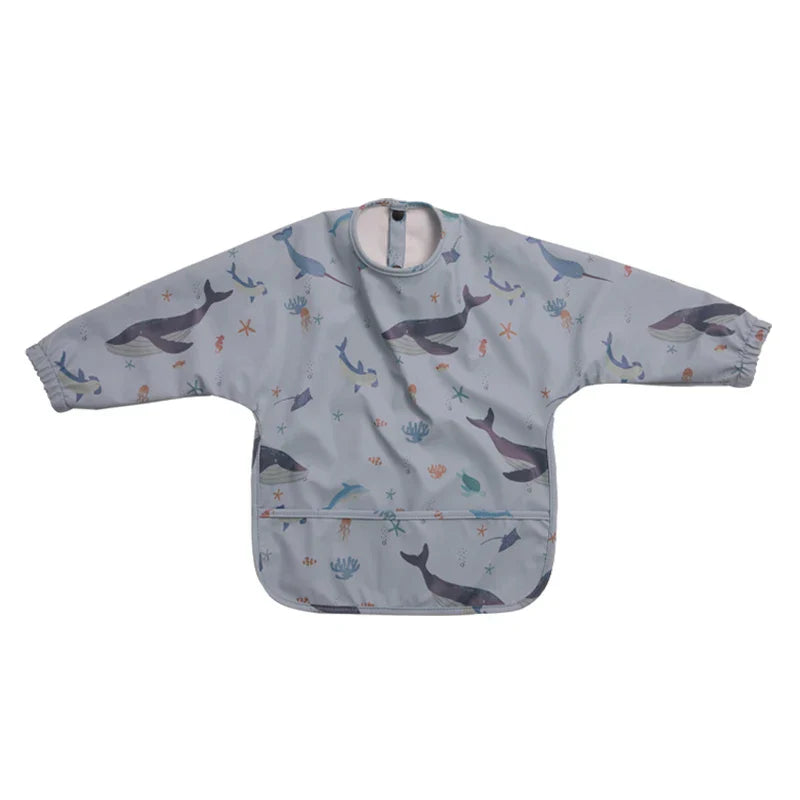 Little Boy Girl Painting Smock Baby's Soft Waterproof