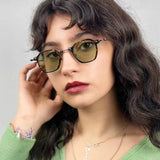Small Punk Sunglasses For Men Vintage Steampunk Sunglasses