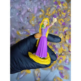 Genuine Disney Princess Rapunzel Figure Doll Assembly Toy