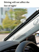 1pc Car Retractable Sunshade Curtain for Heat Insulation and Sun Blocking