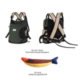 Puppy Kitten Travel Chest Sling Bag Pet Front