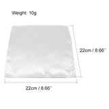 DHL300pcs Sublimation DIY Plain Peach Velvet Square Short
