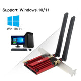 FENVI WiFi 6E AX210 5374Mbps Wireless PCIE Adapter