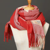 200*70cm Autumn Winter Warm Cashmere Scarf Dot Pattern