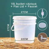 Brewing Beer With Home Fermentation Equipment Wine Bucket