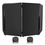 DJ Event Facade Metal Frame, 4-Panel Booth, Bag,