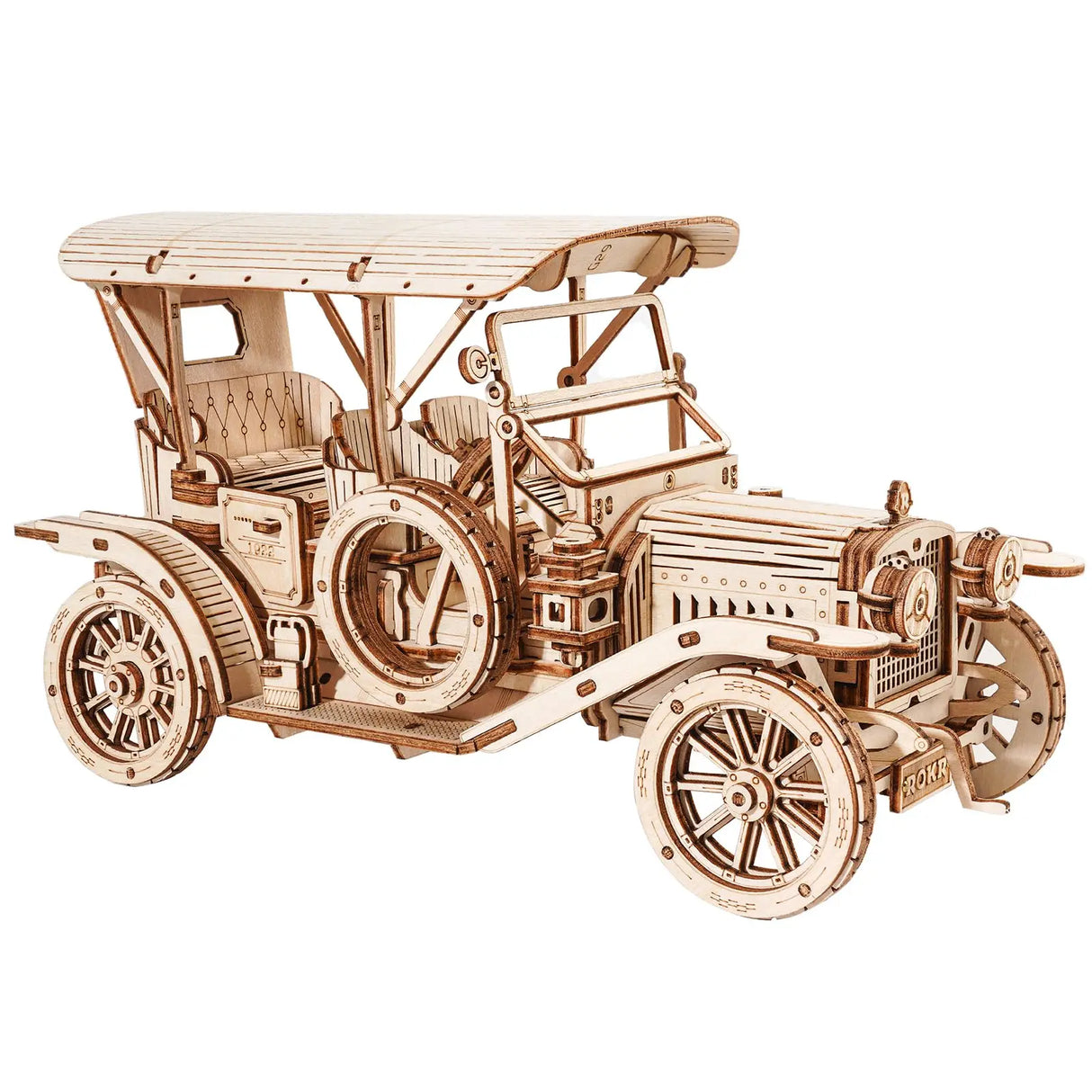 Robotime Rokr 3D Wooden Puzzle MC801 Vintage Car
