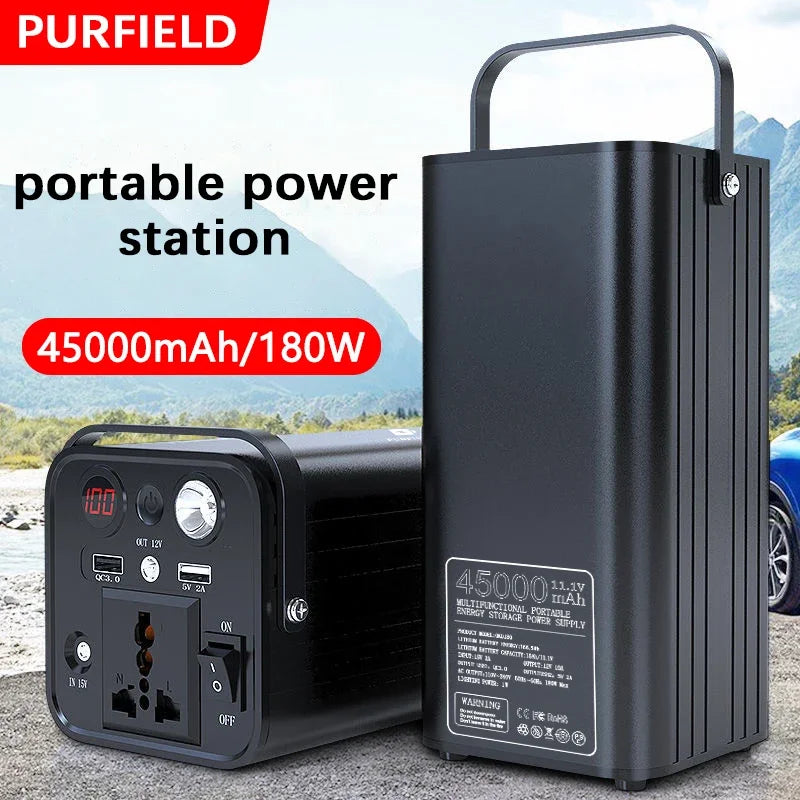 90000mAh 300W Portable Power Station 45000mAh 180W Outdoor