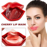 20Pcs Red Collagen Lip Mask Crystal Lip Pads