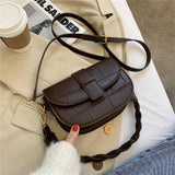Toptrends Saddle Small Shoulder Crossbody Bags For Women