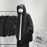 US Size Zip Up Hoodies Autumn Hooded Sweatshirts