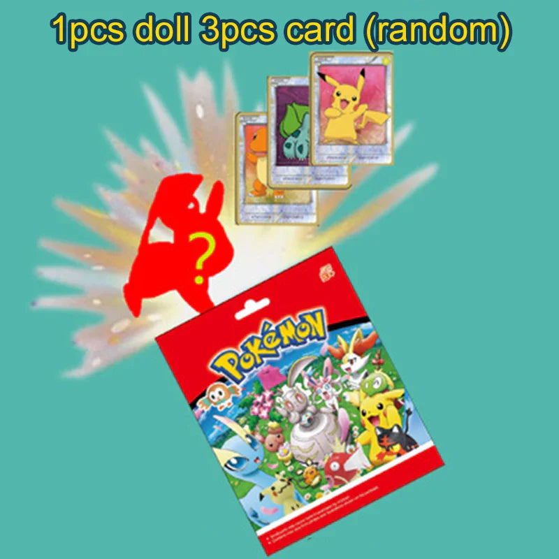 24pcs/set Pokemon Pikachu Blind Box Anime Action Figure