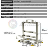 DIY Gamers Cabinet MOD ITX MATX PC Case