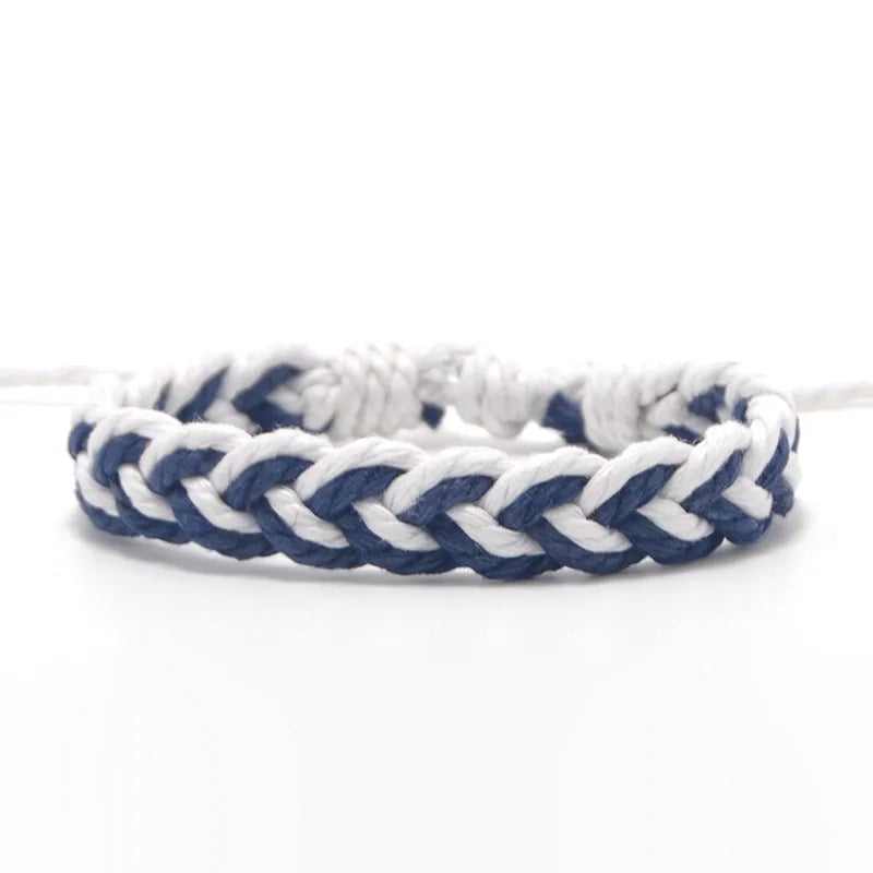 Ethnic Thread Bracelet Retro Handmade Boho Multicolor Braided