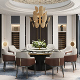 Italian Luxury Dining Chairs Leather Unique Hotel Terrace