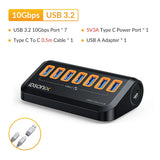 iDsonix USB Splitter USB 3.2 Hub 10Gbps Type