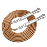 Filtered Sports Leather Bearing Jump Rope Speed Skipping