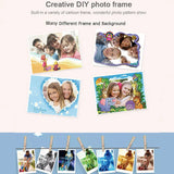 Kids digital camera cartoon multi-functions silicon case Micro