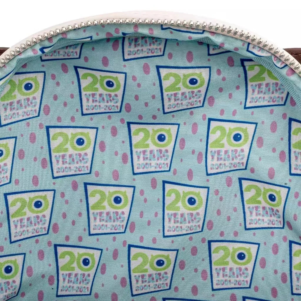 Disney Monsters University Pu Leather Panel Women's Backpack