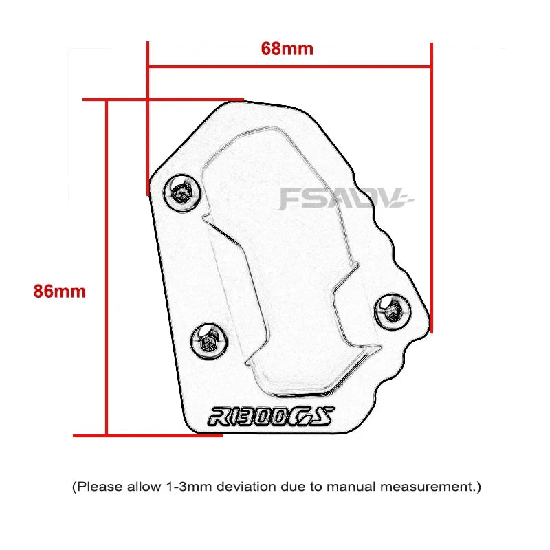 Motorcycle Kickstand For BMW GS1300 R 1300 GS