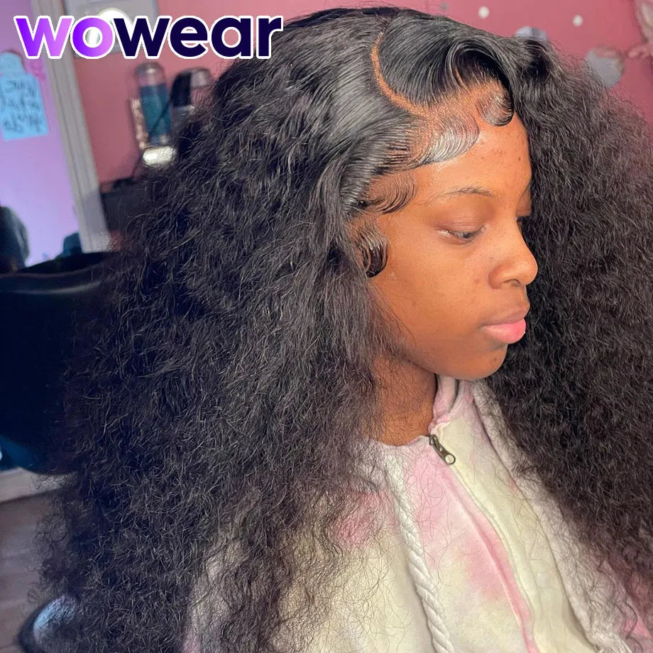 360 Curly Human Hair Wigs For Black Women