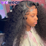 360 Curly Human Hair Wigs For Black Women