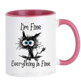 Kitten Cat Coffee Mugs Ceramic Tea Cups Creative
