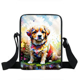 Custom Your Image Name Logo Messenger Bag Women