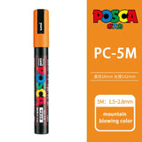 39 Colors Uni Posca PC-5M Paint Marker,1.8-2.5mm Medium