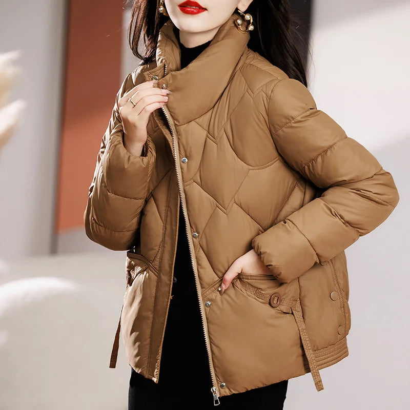 2023 New Winter Women's Jacket Parkas Down Cotton