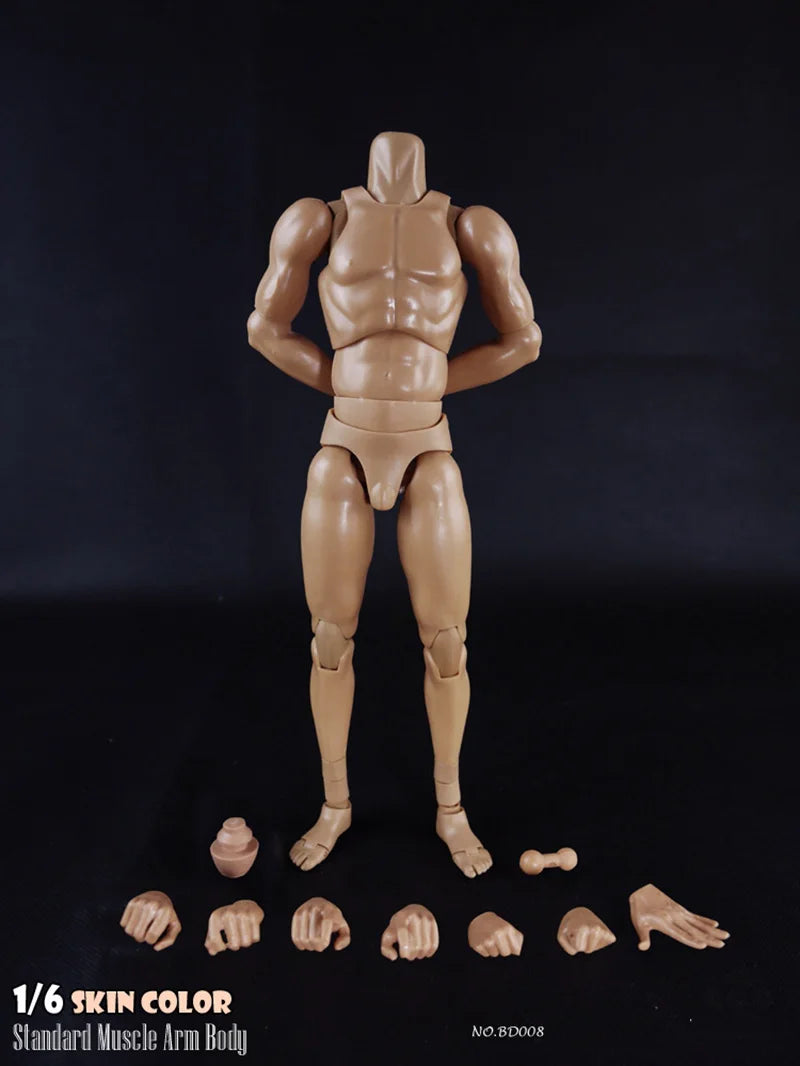 COOMODEL 1/6 Standard Muscle Male Soldier Body MB001