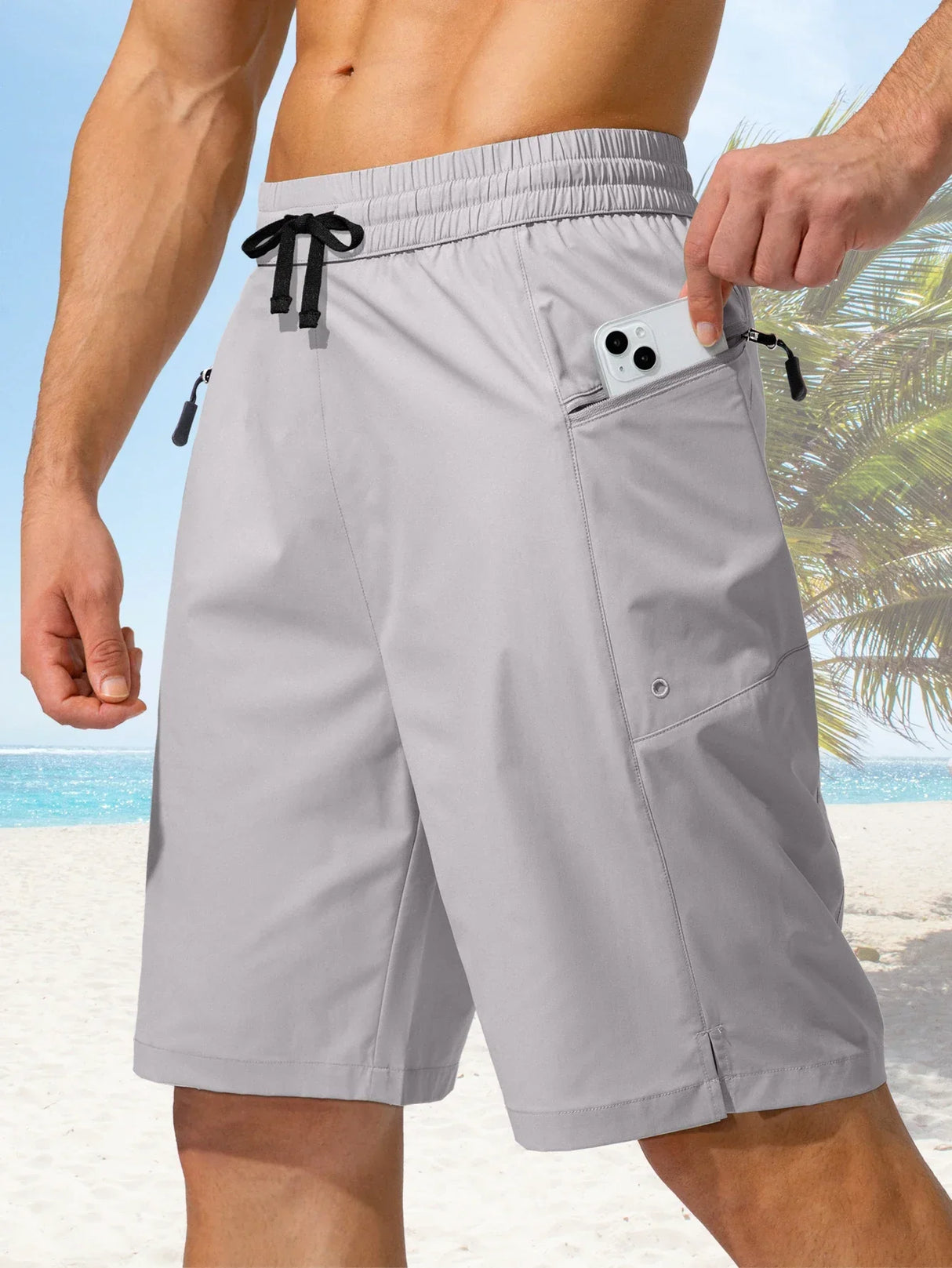 G Gradual Big and Tall Mens Swim Trunks,