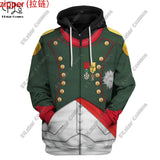 Infantry French Noble Soldier Uniform 3D Printed Hoodie