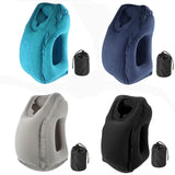 PVC Inflatable Air Travel Pillow Portable Headrest Chin