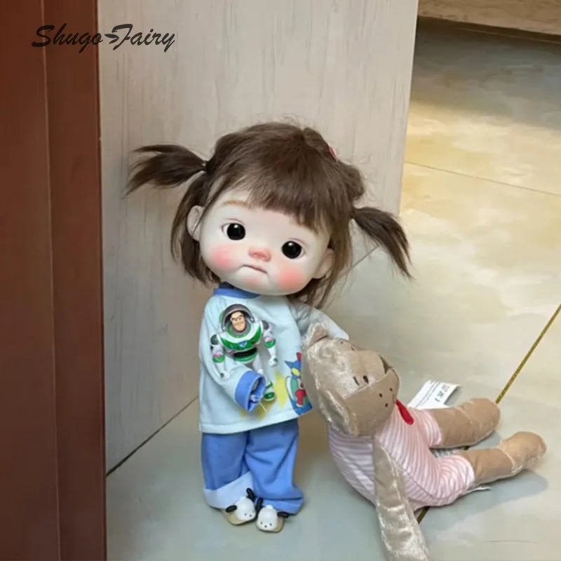 DianDi Dianmei Happy Smile Grievance Expression Head BJD