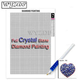 Full Crystal Diamond Painting Kit Mosaic Embroidery Resin