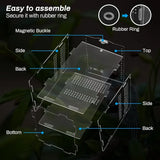Magnetic Acrylic Case Nano Arboreal Tarantula Enclosure Reptile