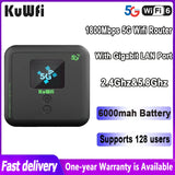 KuWFi 5G Wifi Router 1800Mbps MiFi Dual Band