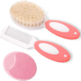 Baby Hair Brush Set for Newborn Toddlers Soft