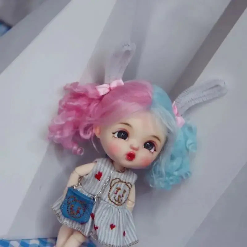 New Doll's Wig for 1/6 1/8 Bjd Doll