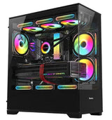 Popular Tempered Glass ATX Smart Case Desktop Cabinet