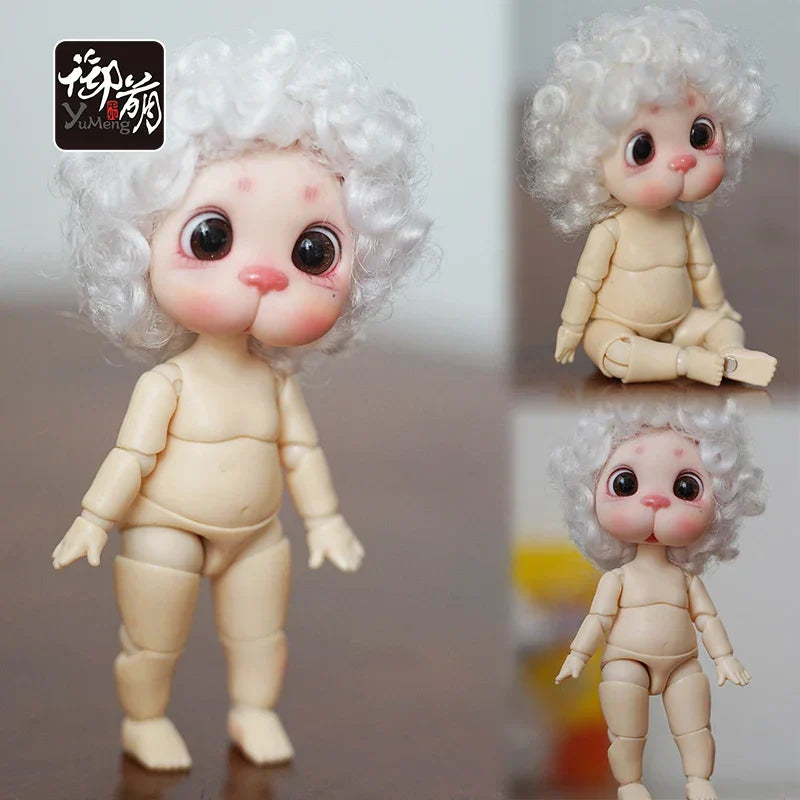 Movable Joint Ymy Doll Fat Animal Body Cat